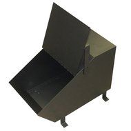 Boone Hearth Steel Ash Holder with Customizable Handle