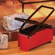 Bits and Pieces - Newspaper Briquet Maker-Heavy Duty Steel Press Paper Log Maker - Brick Press measures 10-1/4...