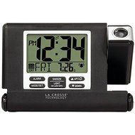 New LA CROSSE TECHNOLOGY 616-1908-INT Travel Projection Alarm Clock
