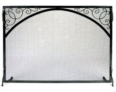 Minuteman International GS-4433 Sterling Fire Screen Scroll and Arch N2