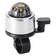 Metal Ring Handlebar Bell Sound Alarm for Bike Bicycle w/ Sphere Compass - Random Color