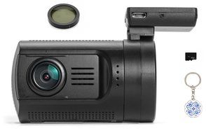 Hopezone Mini 0806 A7la50 Chip Full Hd 1296p Discrete Dash Car Camera Cam DVR /Gps+camera Filter (4gb) N7