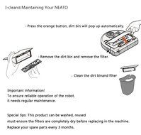I-clean Replacement Neato Filter for XV-21 XV Signature XV Signature Pro XV-11 XV-12 945-0048 XV-15 Neato Robotic... N7