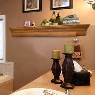 Pearl Mantels Lindon Traditional Fireplace Mantel Shelf
