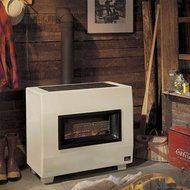 Empire Room Heater 50000 Btu Lpg 34 " W X 16 " D X 29-9/16 " H 1/2 " Npt