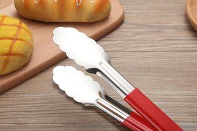 Mappay Premiun Sturdy 14- Inch,12-Inch and 9-Inch Stainless Tong Set of 3
