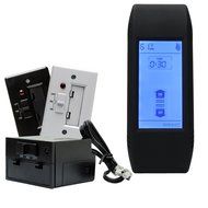 Ambient TSMT On/Off Timer Fireplace Remote Control with Backlit LCD Screen