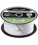 FosPower CL2 Rated 14AWG 2-Conductor In-Wall Speaker Wire (100 Feet) Oxygen-Free Pure Copper - UL Listed for In-Wall... N14