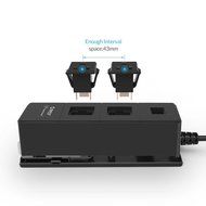 ORICO Home/office 6-Outlet Surge Protector Power Strip 5ft Power Cord with 5 Port 40W USB Charger,1700 Joule -... N6