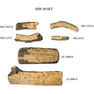 Standard Split Oak Designer Plus Gas Logs - 20 Inch