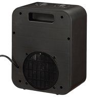 PuraFlame 1250W Clara White 9-Inch Mini Portable Electric Heater, White N23