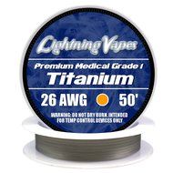 LV Titanium Grade 1 Wire 26 AWG - 50'