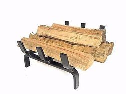 Heavy Duty Self-Feeding Steel Grate for Wood Stove &amp; Fireplace - Made in the USA N2