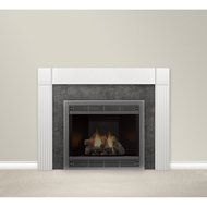 Twilight by HouseWarmer HWFMS48W 48-Feet Finished White Mantle Surround