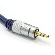 kenable Pure HQ OFC 3.5mm Stereo Jack to 2 RCA Phono Plugs Cable Gold 2m (~6 feet) N3