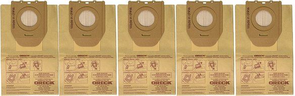 Oreck Paper Bag, Dutchtech Can. with Pre and Post Filters (Pack of 5)