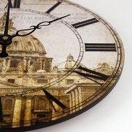 Europe style quiet large decorative wall clock waterproof clock face fashion home decor watch wall roman N4