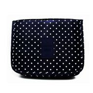 ColorMixs&reg; Hanging Toiletry Cosmetics Travel Bag Cosmetic Carry Case for Woman Man Travel Organization Gift (Navy... N22