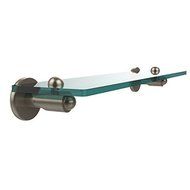 Allied Brass SH-1/22-PEW 22 by 5-Inch Single 3/8-Inch Glass Shelf by Allied Brass