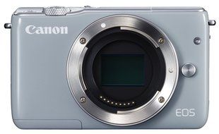 Canon EOS M10 Mirrorless Digital Camera with 18-55mm and 55-250mm Lens (White) - International Version (No Warranty)