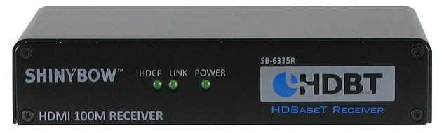 Shinybow HDMI Extender with RS232 &amp; Infrared over Cat5/6/7, Receiver | SB-6335R by ShinybowUSA