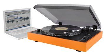 Crosley CR6009A-OR Advance Turntable with USB and Software Suite for Ripping and Editing Audio (Orange) N12