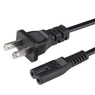 YOOYEUS 2-prong Port Ac Power Cable Cord for Epson Xp-300 Xp-310 Xp-400 Xp-410 Xp-600 Xp-610 Printer N2