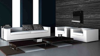 Chic Fireplaces Topeka Luxury Glass Metal Wall Mount Ventless Bio Ethanol Fireplace with Burner Insert, Gloss... N2