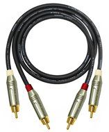 3 Foot RCA Cable Pair - Made with Mogami 2964 High-Definition Audio Interconnect Cable and Amphenol ACPR Die-Cast... N2