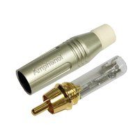 3 Foot RCA Cable Pair - Made with Mogami 2964 High-Definition Audio Interconnect Cable and Amphenol ACPR Die-Cast... N3
