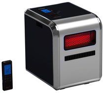 RedCore 1500 Infrared Indoor Heater with Air Purifier and Humidifier, Silver