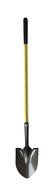 Nupla RP14L #2 Round Point Shovel with 14 Gauge Hollow Back Blade and Butt Grip, 48" Classic Handle