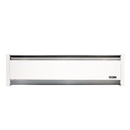 Top-Rated Hydronic SoftHeat 1250-Watt Electric Baseboard Heater by Cadet, Right-end wiring, 240V in white, safely...