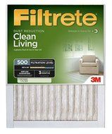 12x24x1, Filtrete Air Filter, MERV 3, by 3m (Pack of 6)