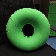 Inflatable Donut Round Cushion Ring Pressure With Pump N4
