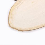 LEORX Wood Slices Oval Tree Log Slice Plaques (Wood Color) N3