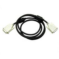 WOVTE DVI to DVI Single Link 18+1 Pin Digital Video Monitor Cable 6ft White Pack of 2 N6
