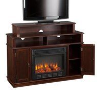 Lynden Media Fireplace - Espresso