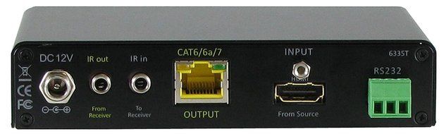 Shinybow HDMI Extender with RS232 &amp; Infrared over Cat5/6/7, Receiver | SB-6335R by ShinybowUSA N3
