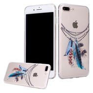 iPhone 7 Plus Case, PHEZEN Clear Soft TPU Protective Case Back Cover with Beautiful Cherry Blossom Flower Series... N6