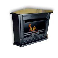 Gel + Ethanol Fire-Places Ethanol Corner Fireplace Model Moskau White