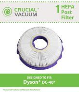 Dyson DC40 Post Motor HEPA Style Filter, Compare to Part # 922676-01, Designed &amp; Engineered by Crucial Vacuum