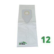 12 Hoover Y Bags by ZVac, Premium Vacuum Bags For Upright Windtunnel Vacuum Cleaners (12, HVR YZ) N19
