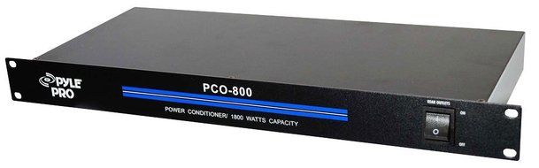 Pyle-Pro PCO800 19'' Rack Mount 1800 Watt Power Conditioner w/ 8 Outlets