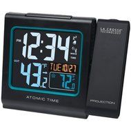 New LA CROSSE TECHNOLOGY 616-146 Projection Alarm with Color Display