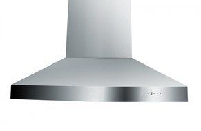 Z Line 697i-RS-36 900 CFM Island Mount Range Hood with Remote Single Blower, 36" N3