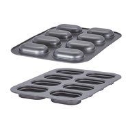 Baker's Advantage Fillables 2-Piece Non-Stick Mini Loaf Pan N3