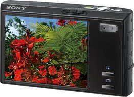 Sony Cybershot DSC-T50 7.2MP Digital Camera with 3x Optical Zoom (Black) N7