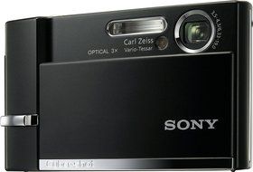 Sony Cybershot DSC-T50 7.2MP Digital Camera with 3x Optical Zoom (Black) N8