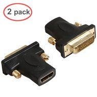 LINESO 3PCS HDMI Right Angle Adapter Male to Female With Gold-Plated (HDMI 90 Degree) N10